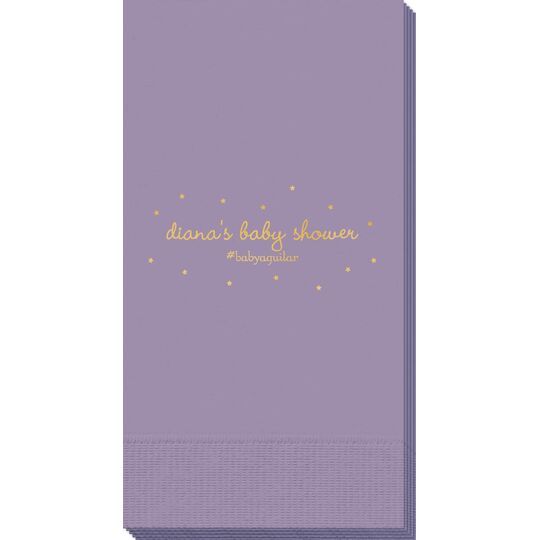 Sweet Little Stars Guest Towels